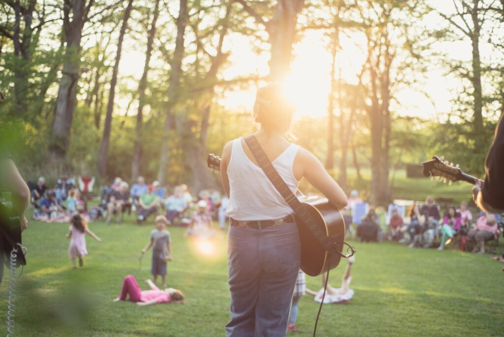 friends of wimberley concert series at blue hole regional park